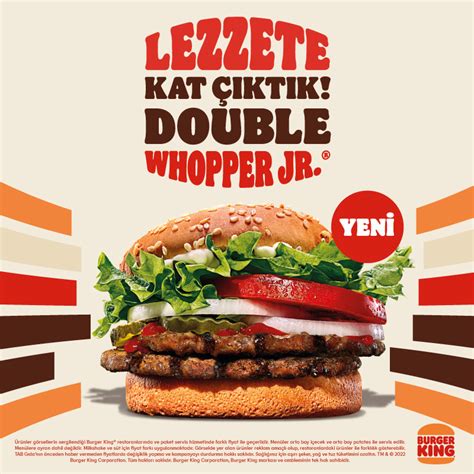Burger king yozgat menü